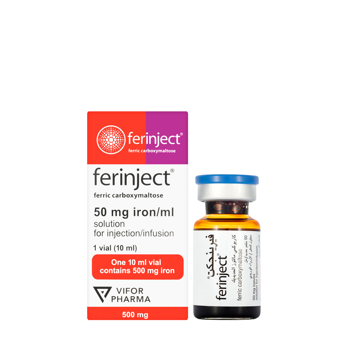 Ferinject 50Mg 10Ml 1 Vial