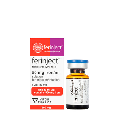 Ferinject 50Mg 10Ml 1 Vial