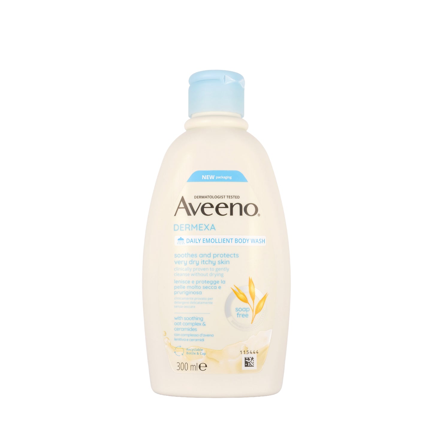 Aveeno Dermexa Daily Emollient Soothing Body Wash 300 Ml