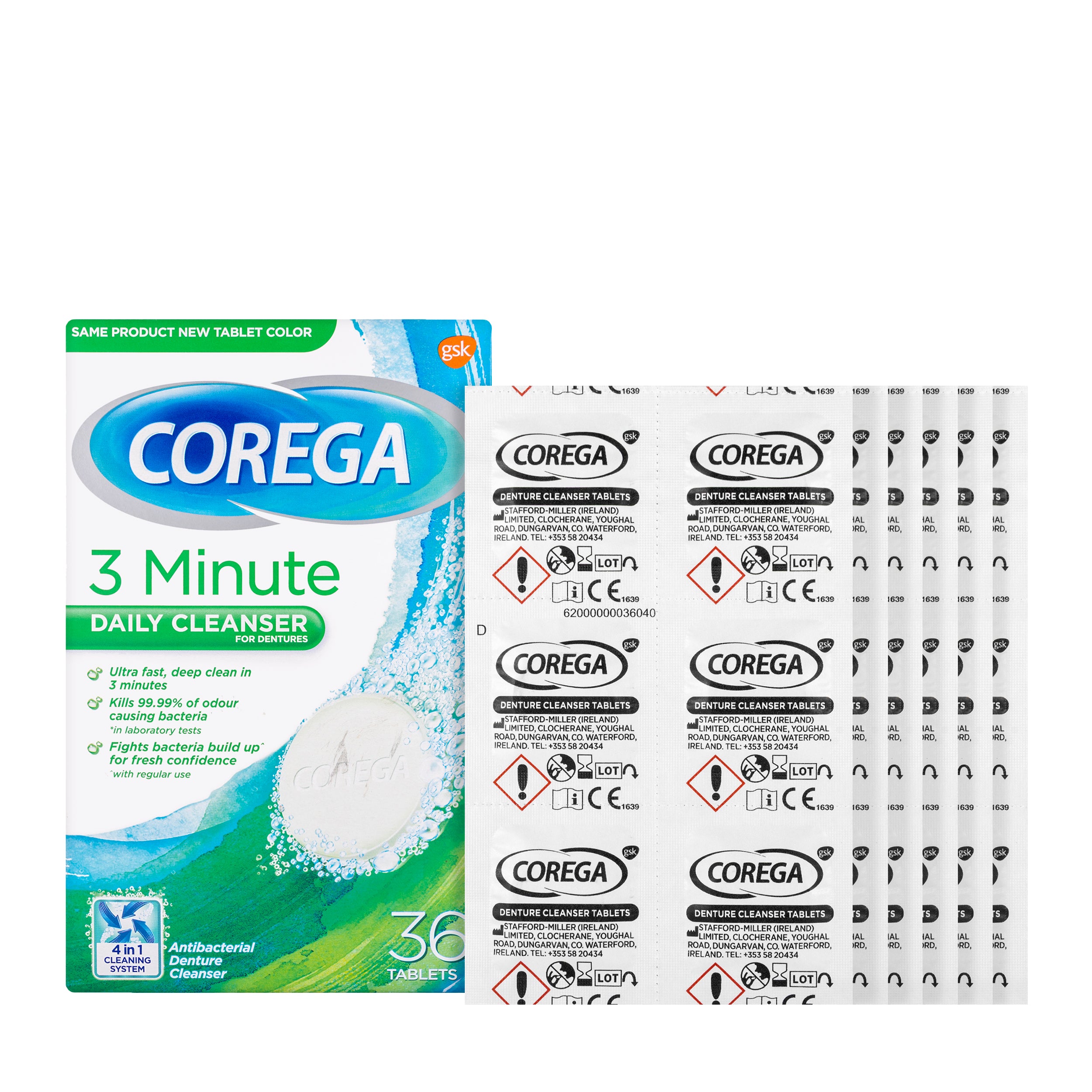 Corega Denture Cleanser 36 Tablet