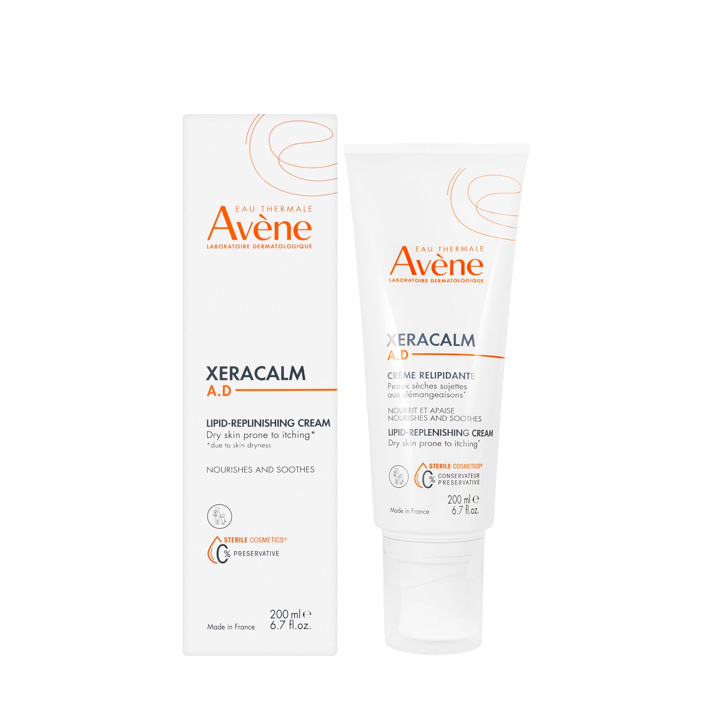 Avène XeraCalm A.D Lipid-Replenishing Cream 200 Ml