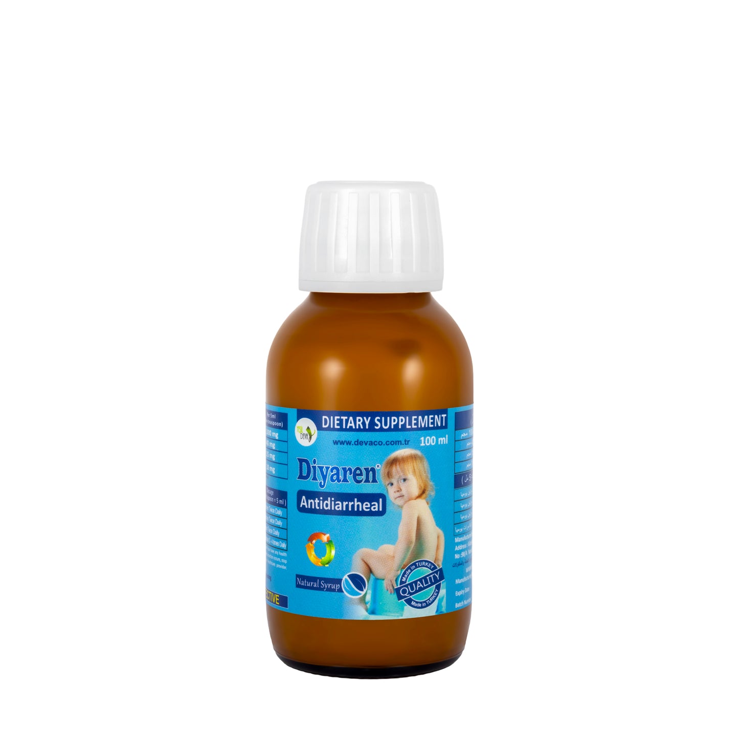 Diyaren Anti Diarrheal Syrups 100Ml