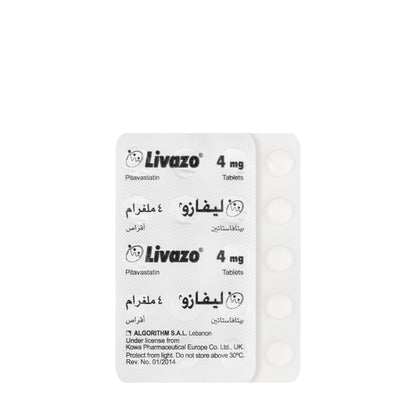Livazo 4Mg 28 Tablets