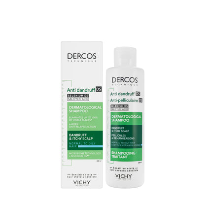Vichy Dercos shampoo Dandruff [Oily] Grease 200 ml