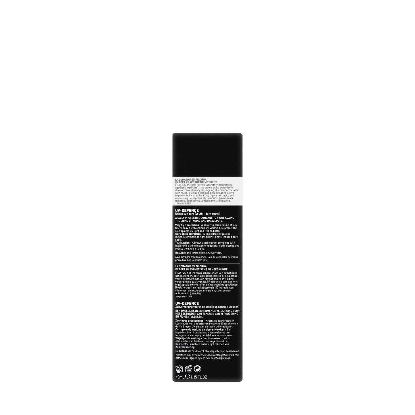 Filorga UV-Defence Urban Sun Care SPF 50+ Cream 40 Ml