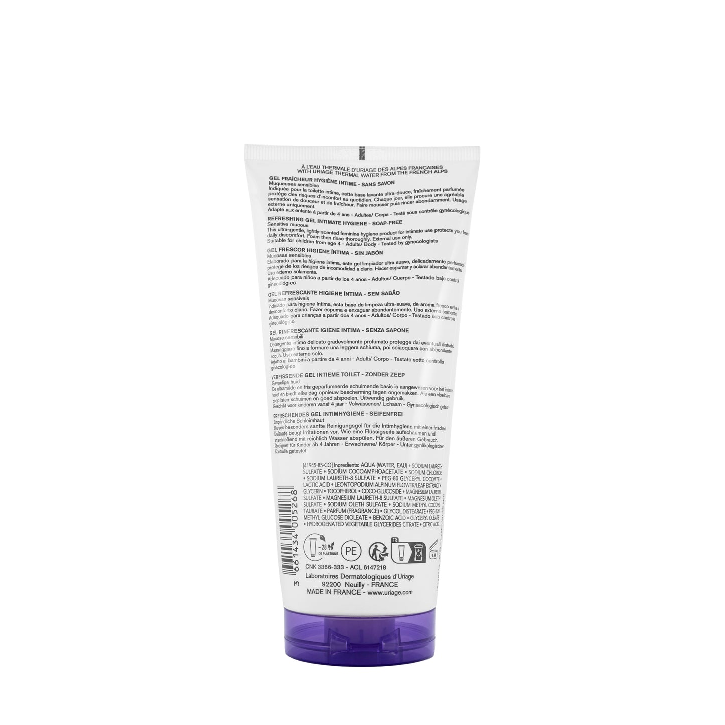 Uriage Gyn-PHY  Intimate Hygiene Gel200 ml