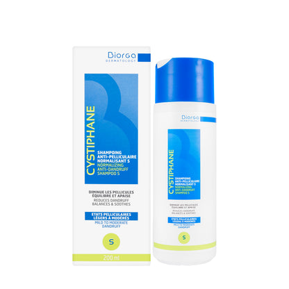 Cystiphane Biorga Normalizing Anti-Dandruff Shampoo-S 200 Ml