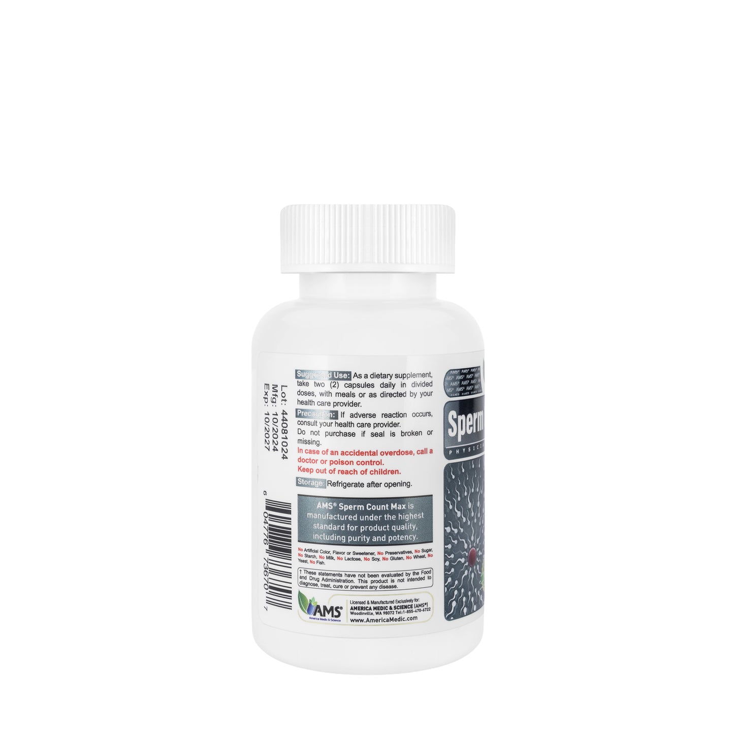 AMS Sperm Count Max 60 Capsule