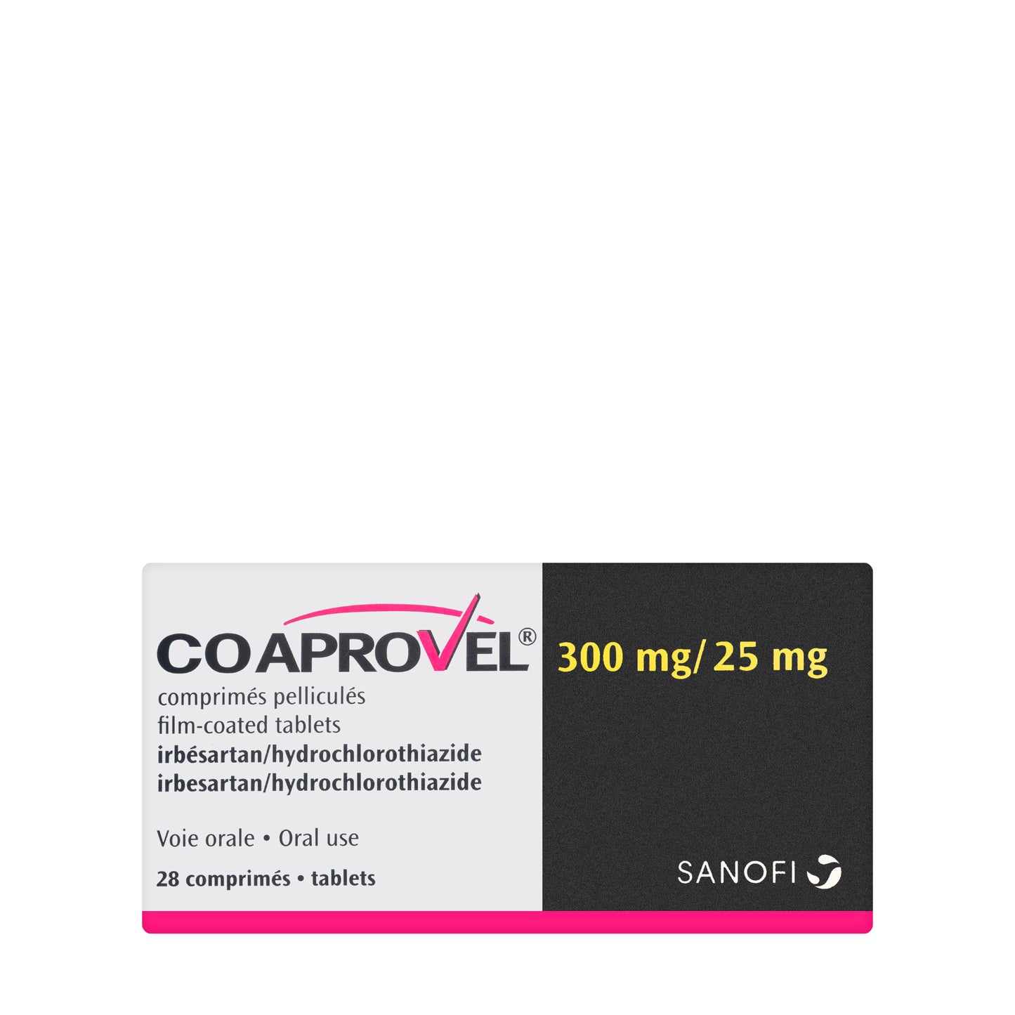 Coaprovel 300/25Mg 28 Tablets