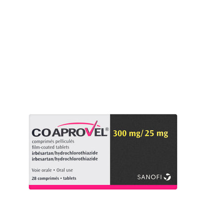 Coaprovel 300/25Mg 28 Tablets