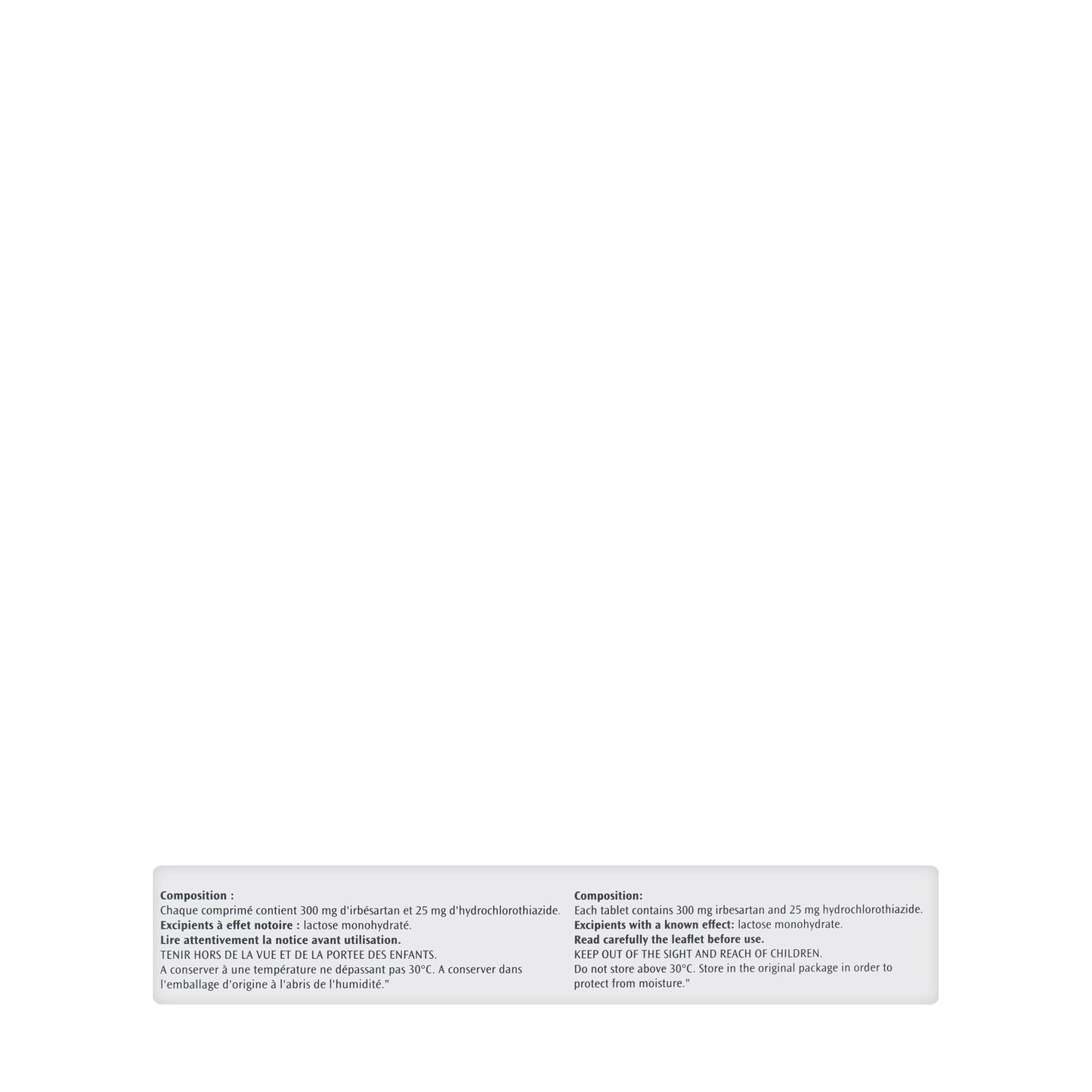 Coaprovel 300/25Mg 28 Tablets