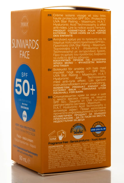 Sunwards Spf 50+ Face Cream 50 Ml