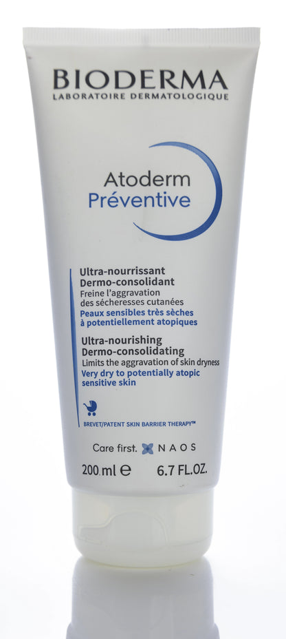 Bioderma Atoderm Préventive Ultra Nourishing Cream for Very Dry or Atopic Skin 200 Ml