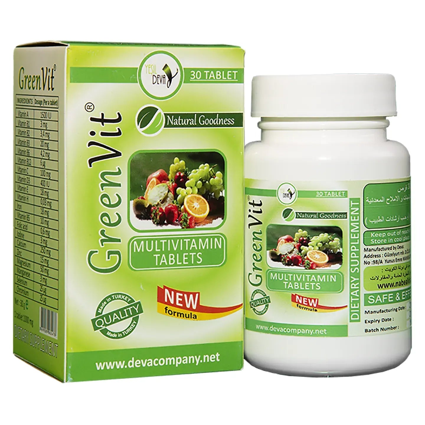Green Vit 30 Tablet
