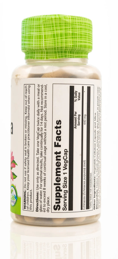 Solaray Echinacea 440mg 100 Capsules