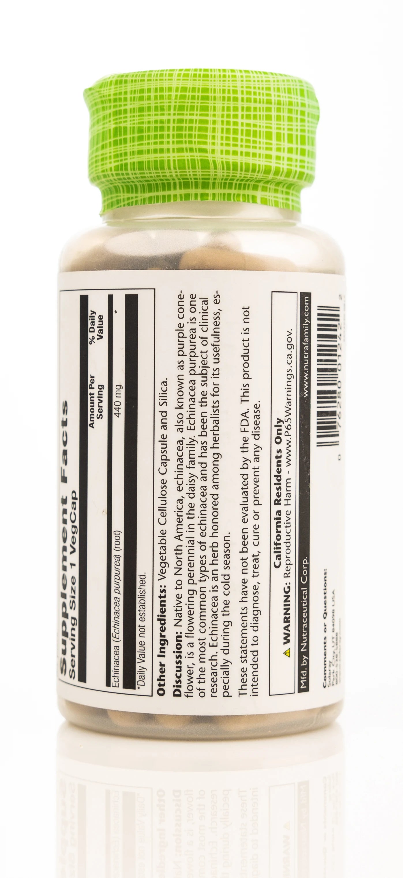 Solaray Echinacea 440mg 100 Capsules