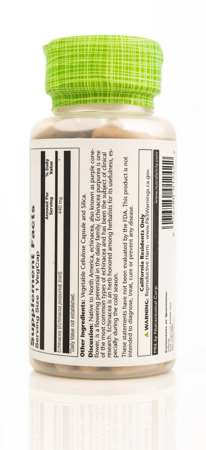 Solaray Echinacea 440mg 100 Capsules