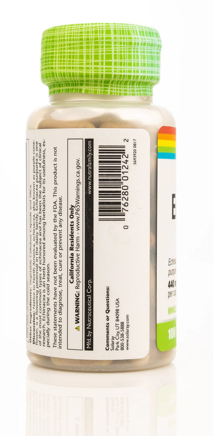 Solaray Echinacea 440mg 100 Capsules