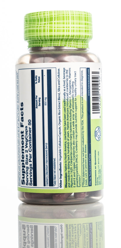 Solaray Craneberry 850mg 100 Capsules