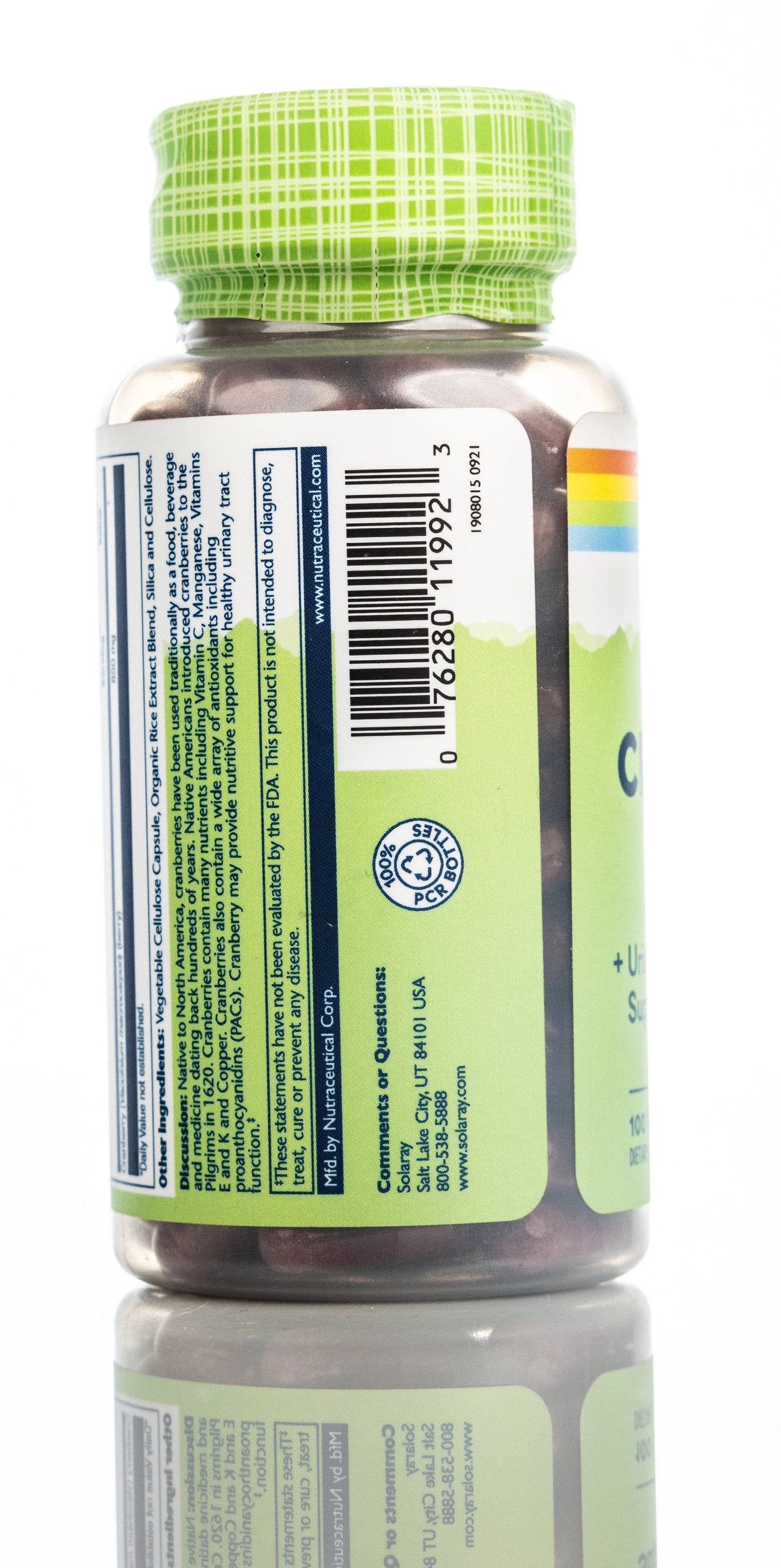 Solaray Craneberry 850mg 100 Capsules