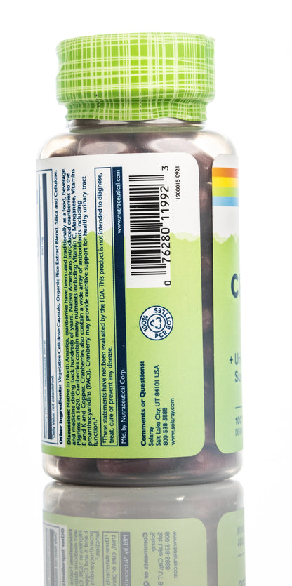 Solaray Craneberry 850mg 100 Capsules