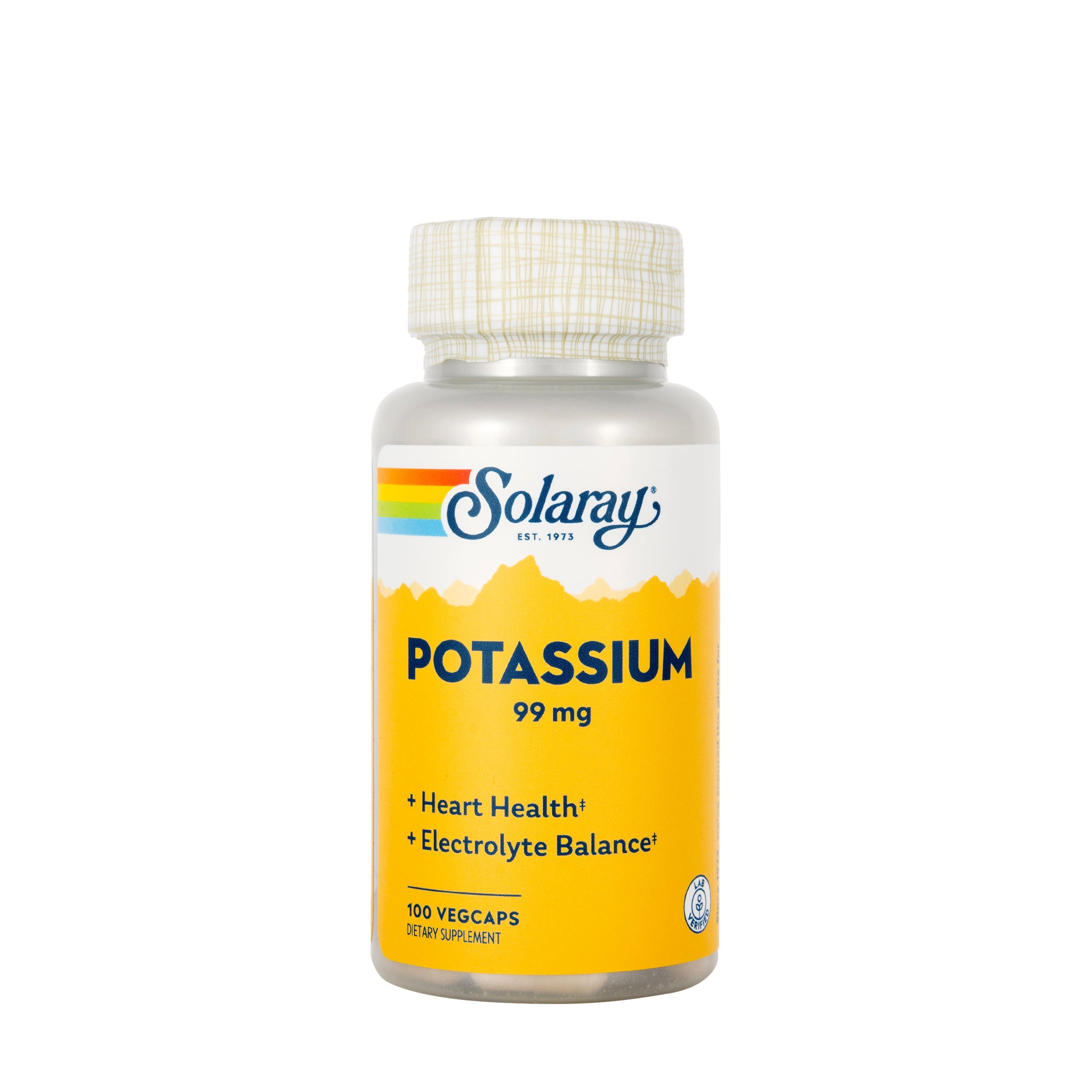 Solaray Potassium 99mg 100 Capsules