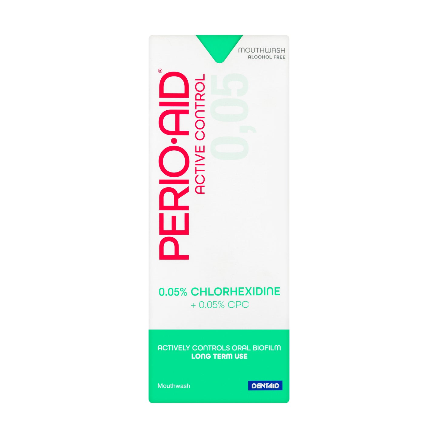 Dentaid Perio-Aid Active Control  0.05% Chlorohexidin Mouthwash 500 ml
