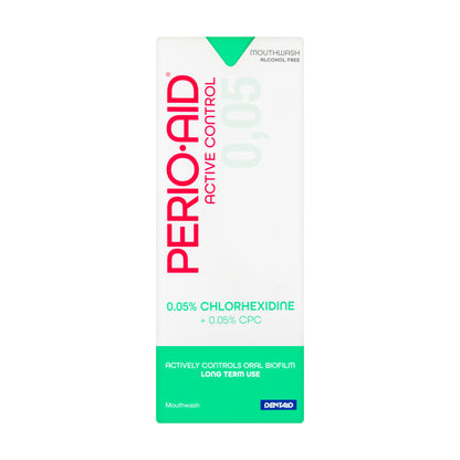 Dentaid Perio-Aid Active Control  0.05% Chlorohexidin Mouthwash 500 ml