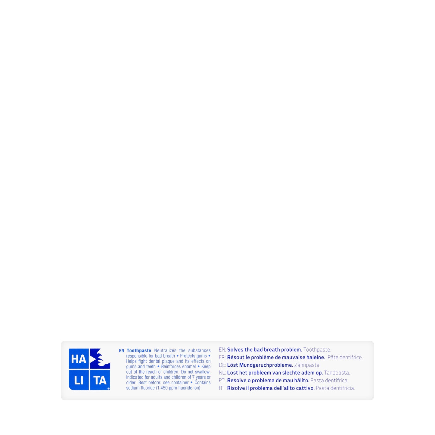 Dentaid Halita Fluoride Toothpaste 75ml