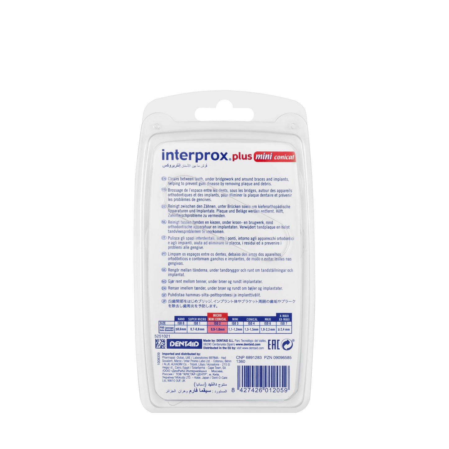 Dentaid Interprox Mini Conical 1 mm