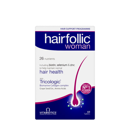 Vitabiotics Hair Follic Woman 60 Tablets