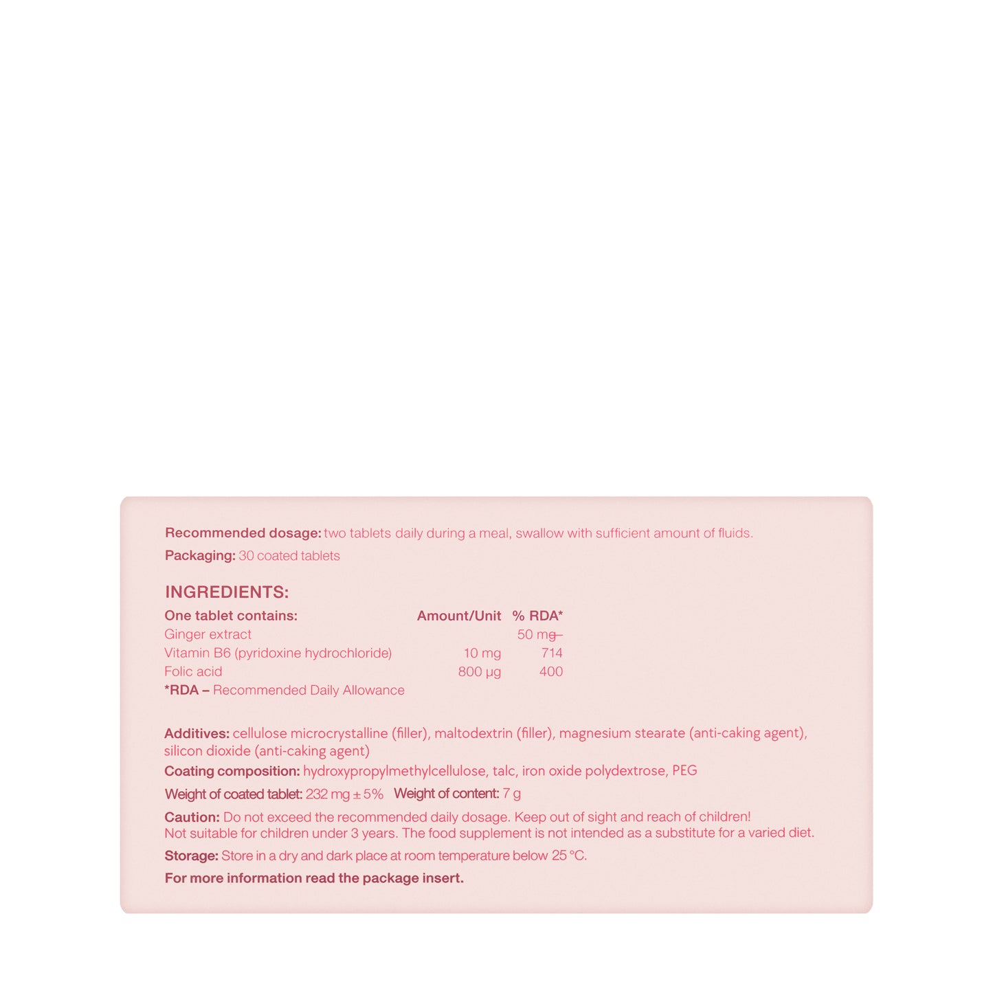 Pregnaval Basic 30 Tablets