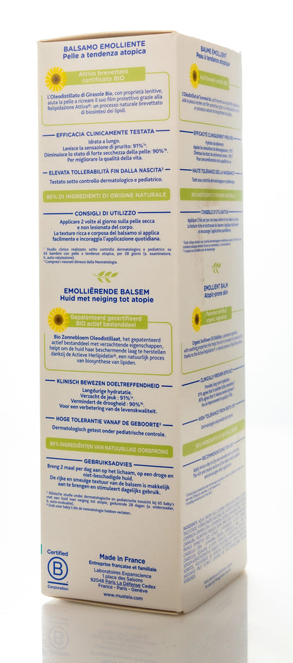 Mustela Stellatopia Emolient[Moisturizing] Balm 200 Ml