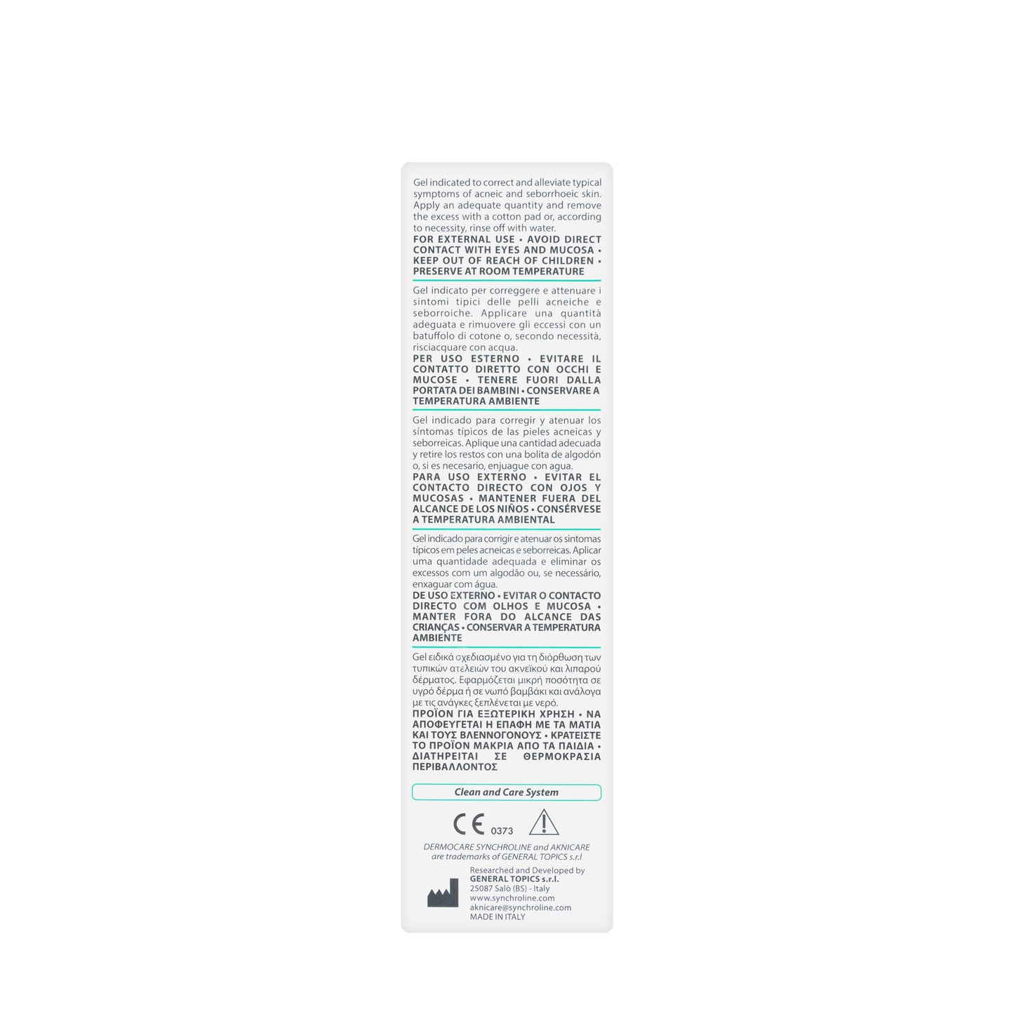 Aknicare Gentle Cleansing Gel 200 Ml