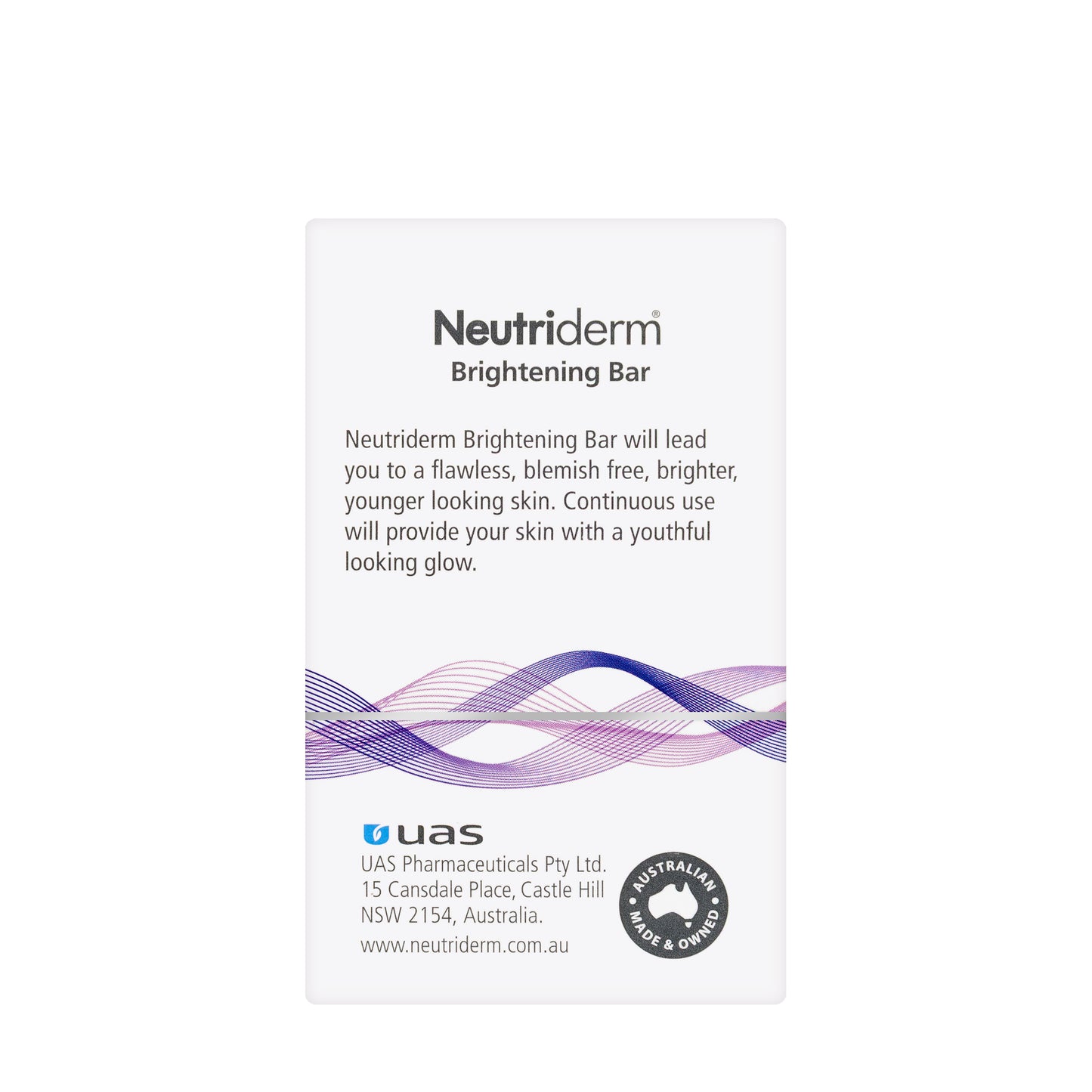 Neutriderm Brightening Bar 120 Gm