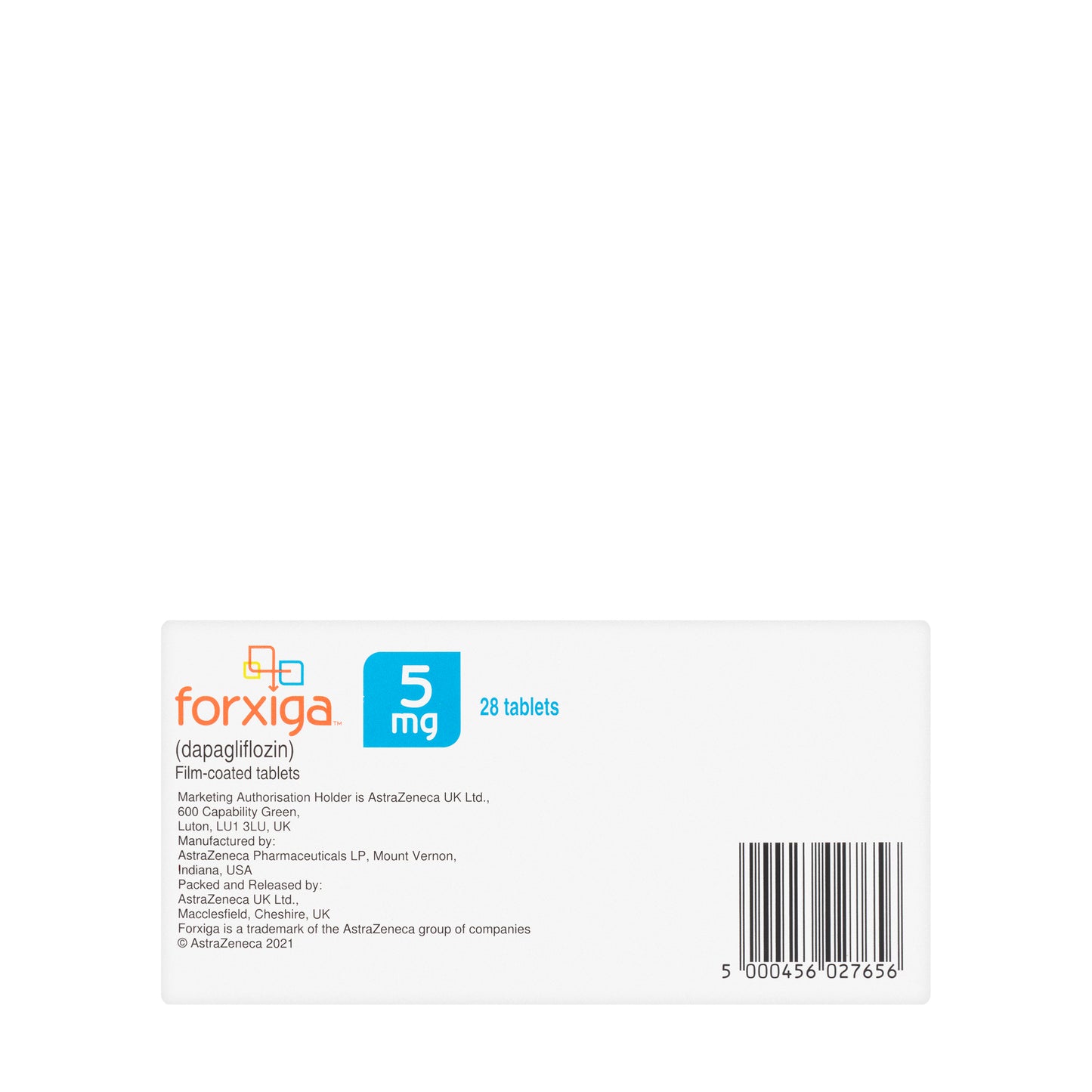 Forxiga 5Mg 28 Tablets