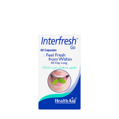 Health Aid Interfresh Go 60 Capsules