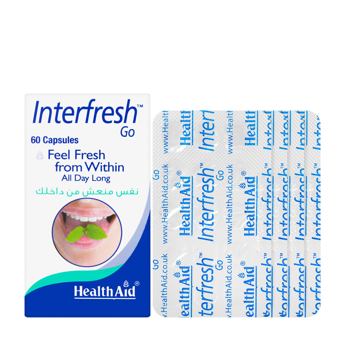 Health Aid Interfresh Go 60 Capsules
