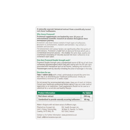 Promensil Menopause 80mg [Double Stregnth] 30 Tablet