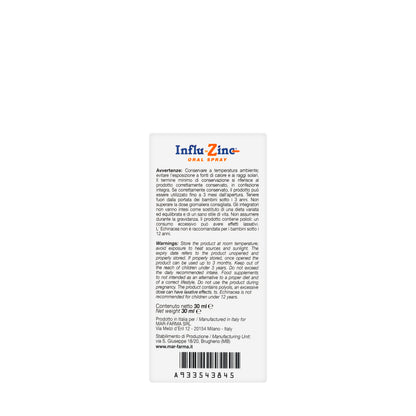 Influ Zinc Oral Spray 30ml