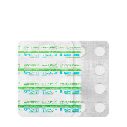 Vascodipine 10Mg 30 Tablets