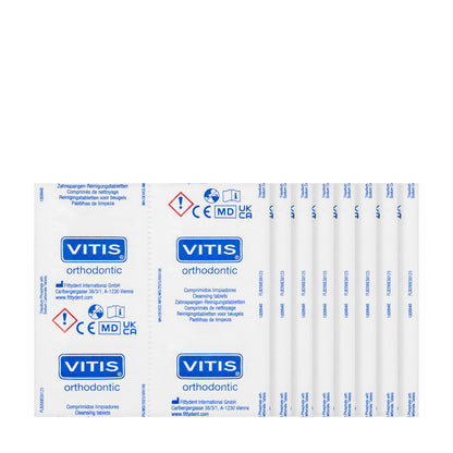 Dentaid Vitis Ortho Effervescent Cleaning Tablets  32 Pieces