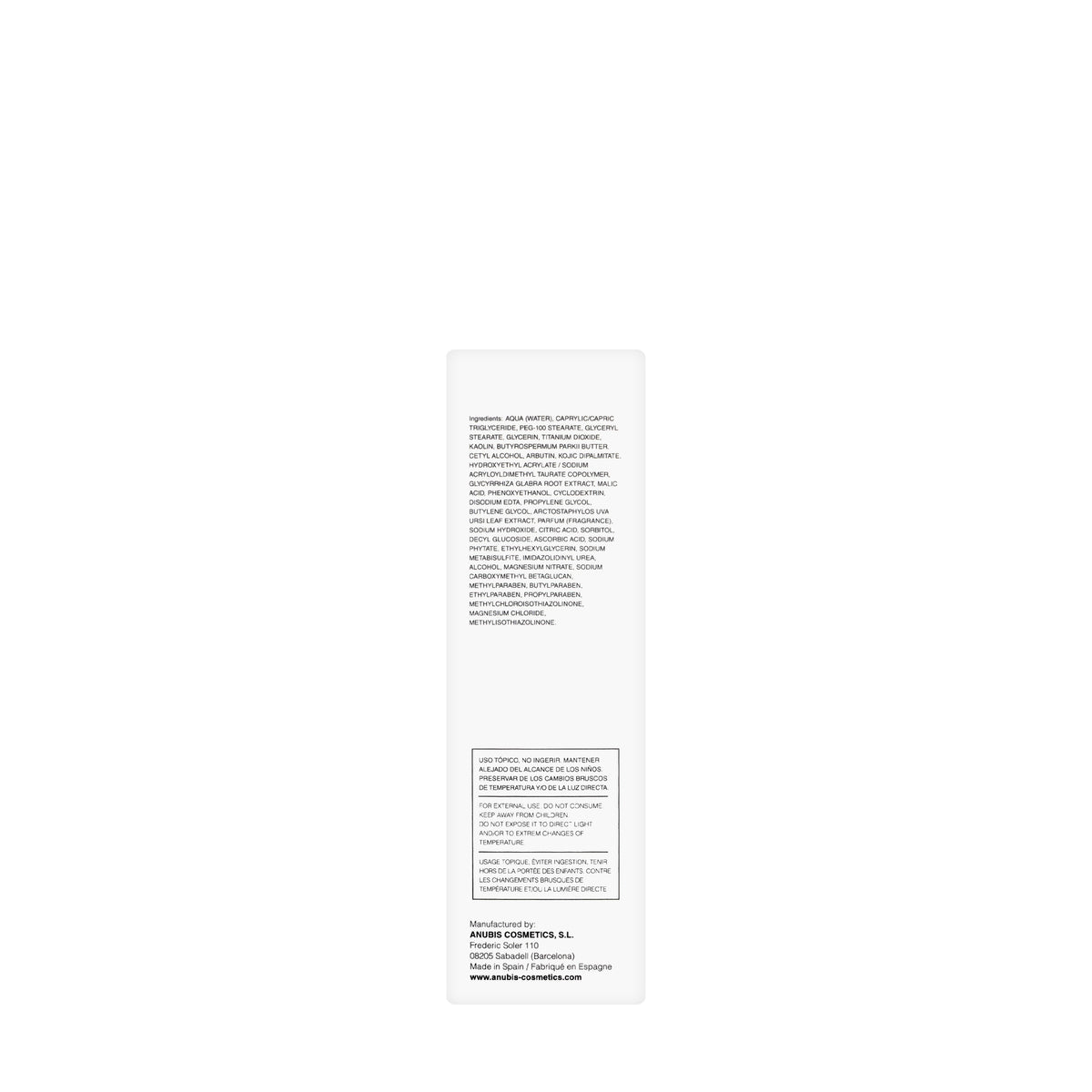 Anubis Shining Line Whitening K Mask 50 Ml