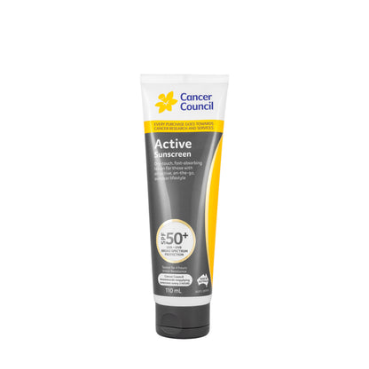 Cancer Council Active Sunscreen  SPF 50+ lotion 110 Ml
