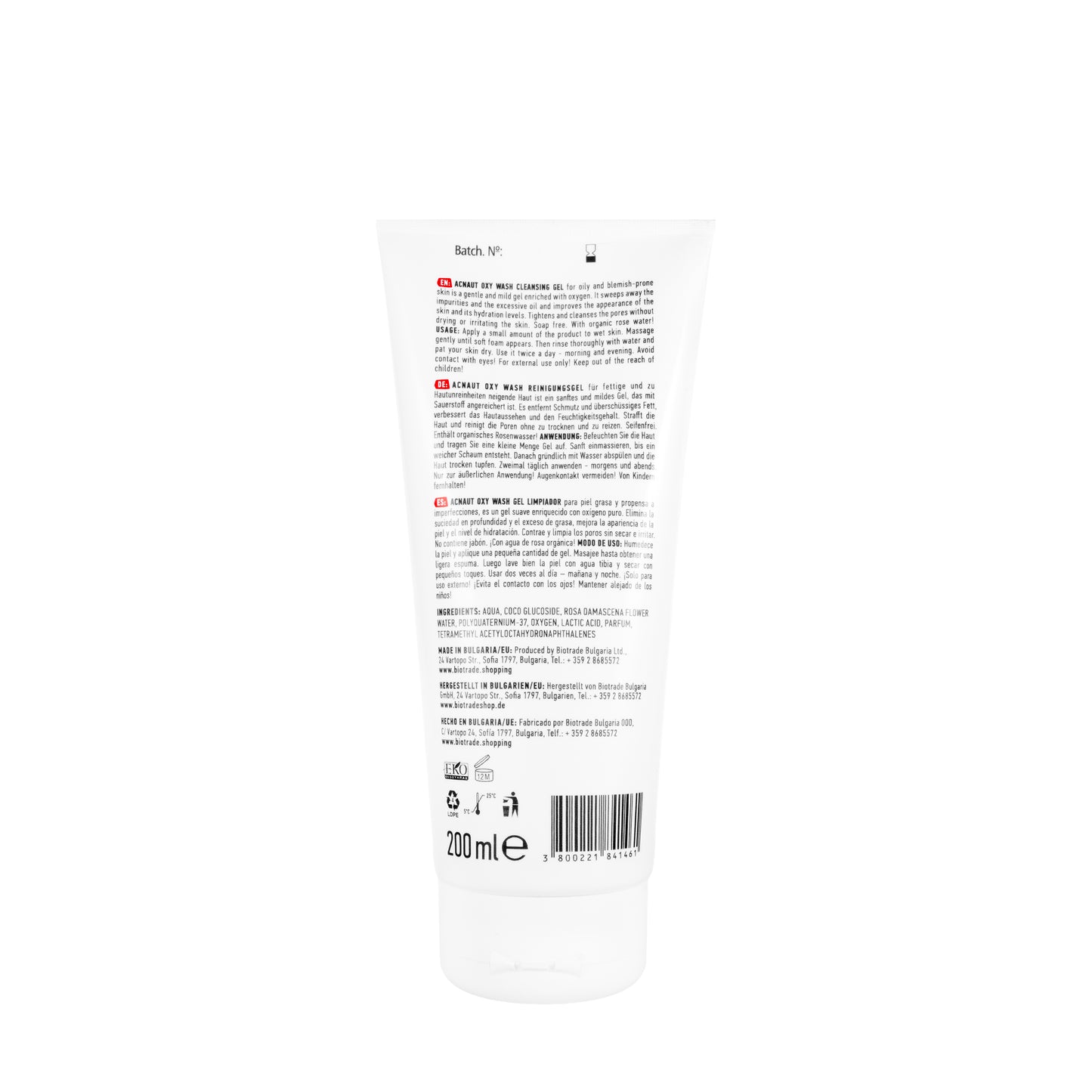Biotrade Acnaut Oxy Wash Cleansing Gel 200 Ml