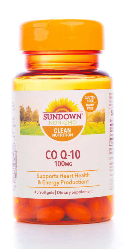 Sundown Co Q-10 100mg 40 Softgels