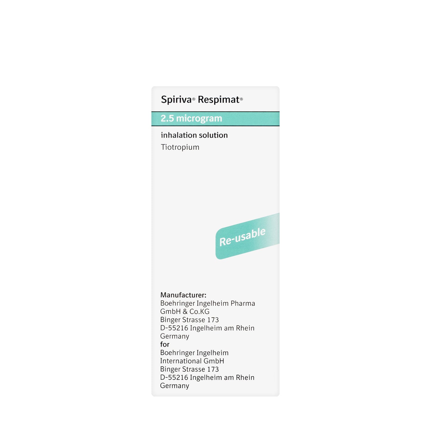 Spiriva Respimat Solution For Inhaler 60 Puffs