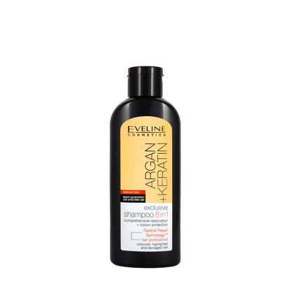 Eveline Argan + Keratin 8 in1 Shampoo 150 Ml