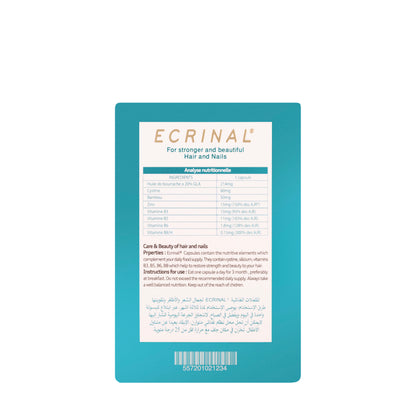 Ecrinal Hair & Nail 90 Capsules