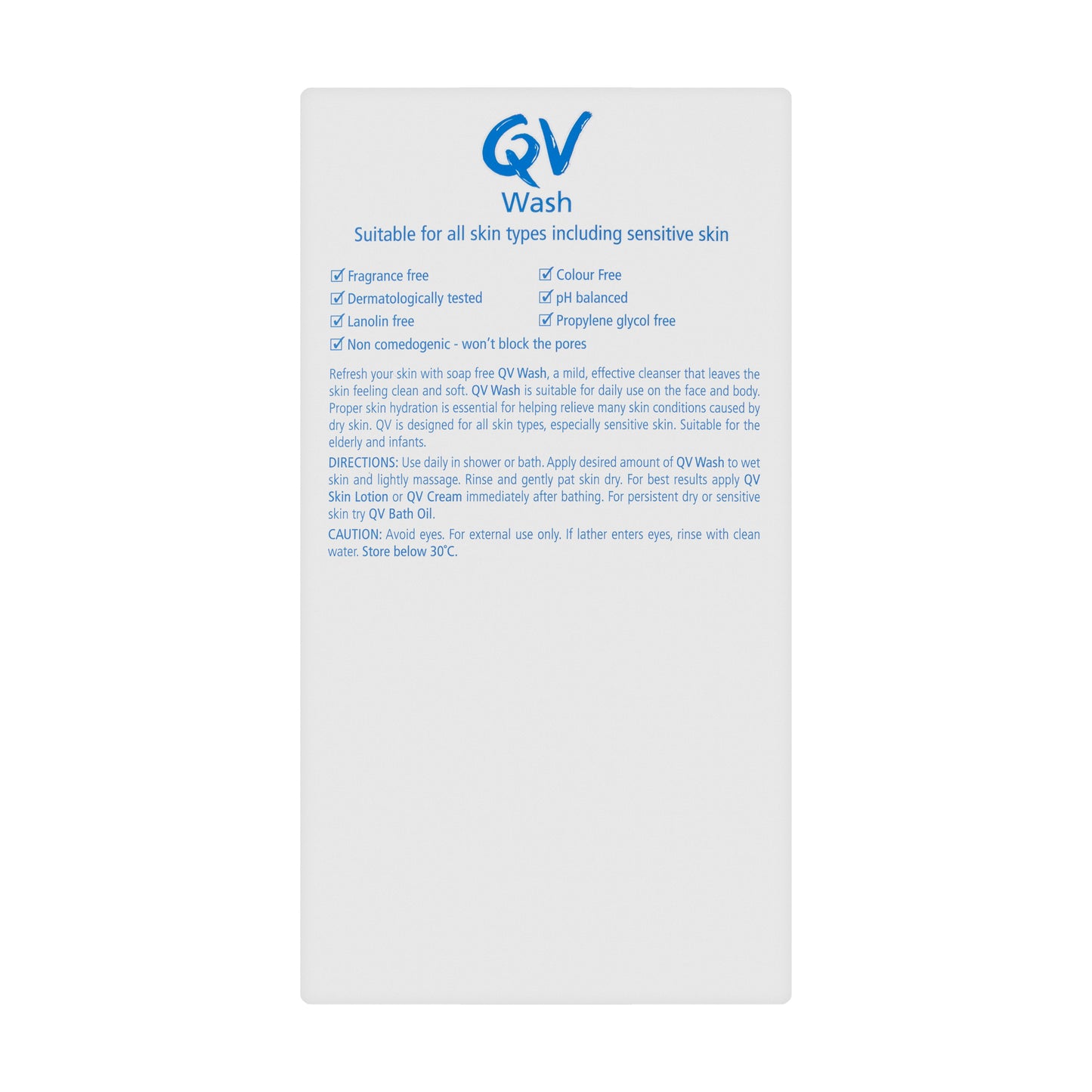 QV Dry Skin Wash  500 ml